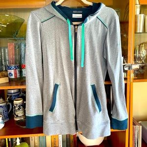 Columbia lightweight full zip sweatshirt